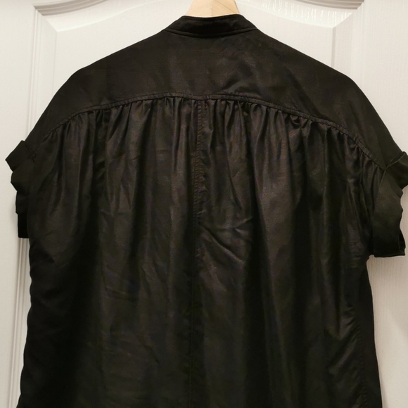 Aritzia Wilfred black Bertillon blouse - Picture 4 of 6